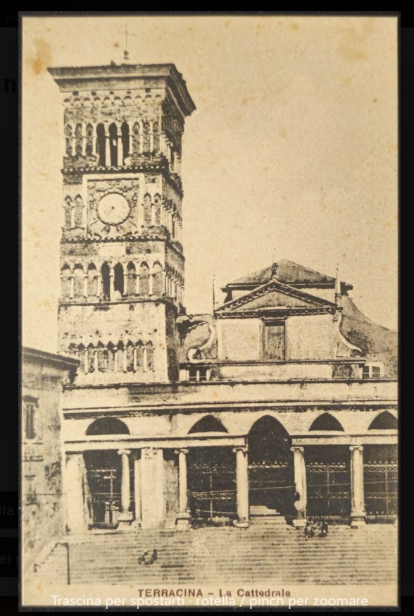 Una cartolina vista da vicino